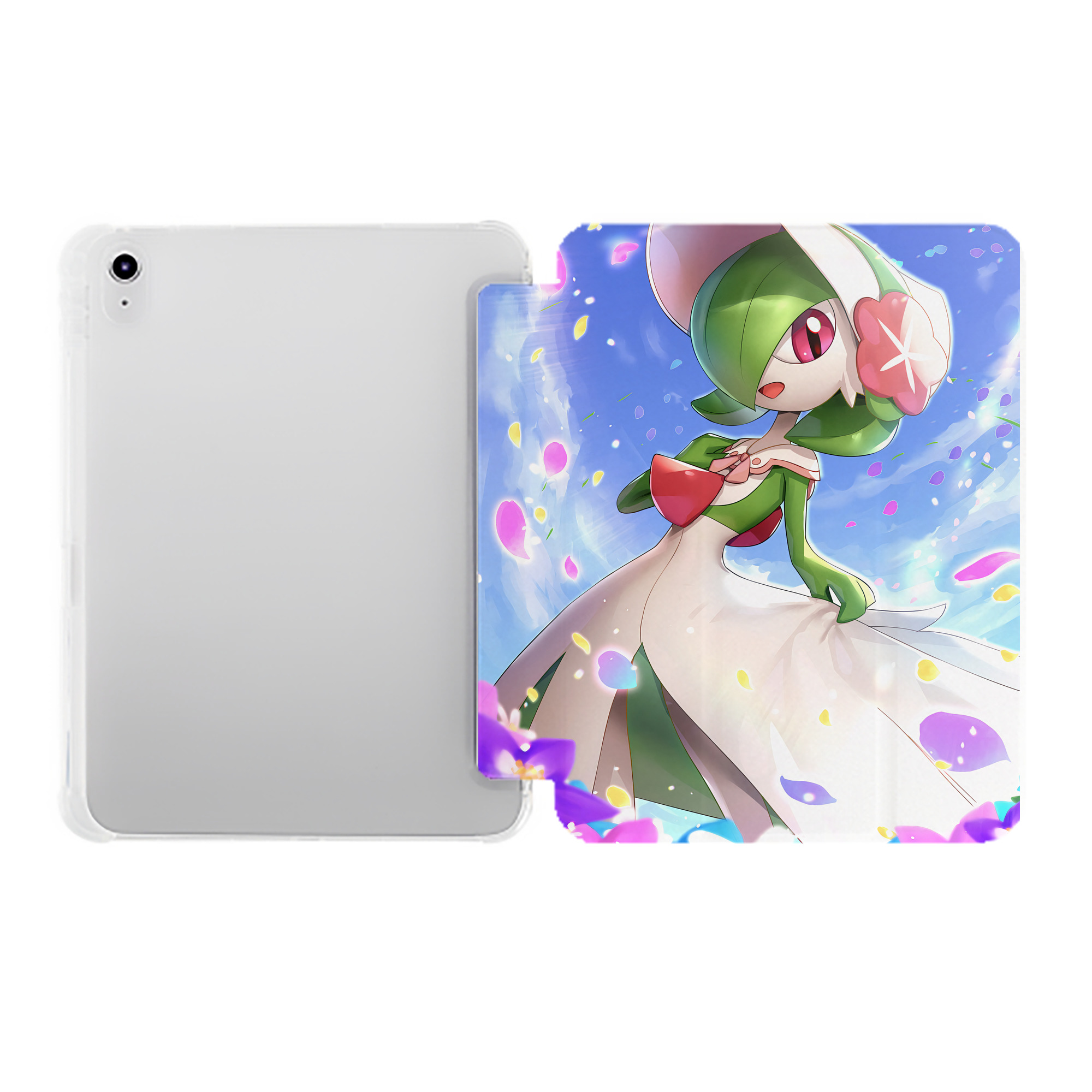 （画像用） ポケットモンスター Pokémon IPad ケース ペン収納付き 三つ折りスタンド PUレザー×シリコン 対応機種9.5/10.5/10.9インチ